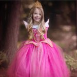 「眠れる森の美女」のオーロラ ディズニープリンセス コスプレ 子供